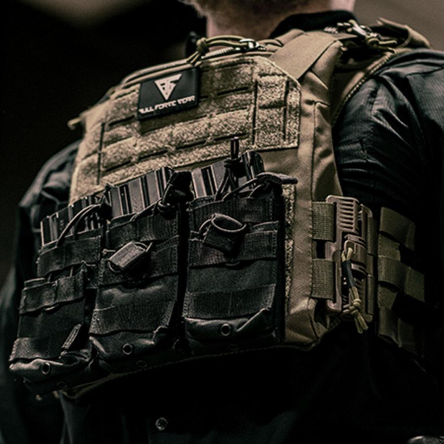 MKS Full Forge Gear Plate Carrier Shelter Green Picture of MKS SUPPLY LLC MKS Plate Carrier Shelter Green