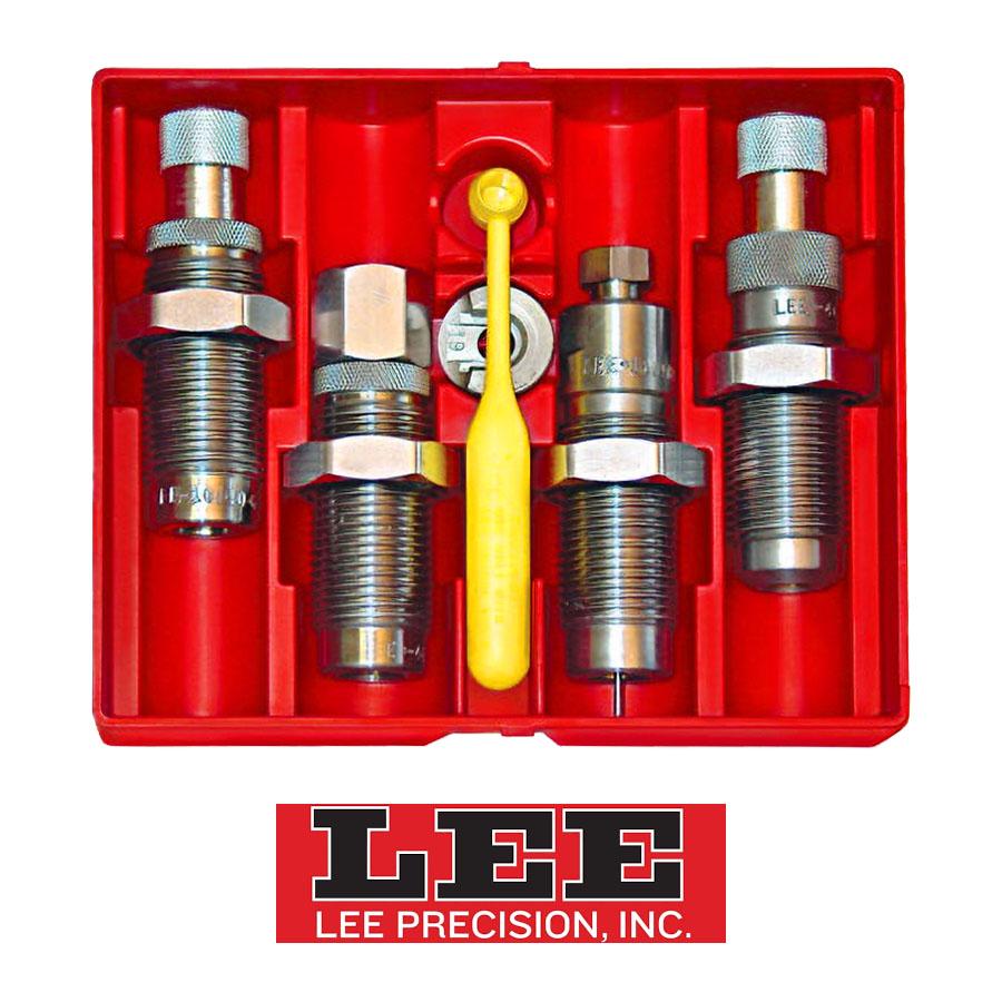 Lee Carbide Deluxe Pistol 4-Die Set .38 Spl /.357 Mag Picture of Lee Precision LEE 4 DIE SET 38/357 CARBIDE