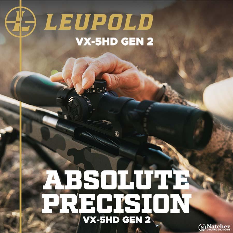 Leupold VX-5HD Gen 2 Rifle Scope 1-5x24 (30mm) Metric Illum. FireDot 4 Fine Picture of Leupold & Stevens Inc. Leupold VX-5HD Gen 2 1-5x24 (30mm) Metric Illum. FireDot 4 Fine