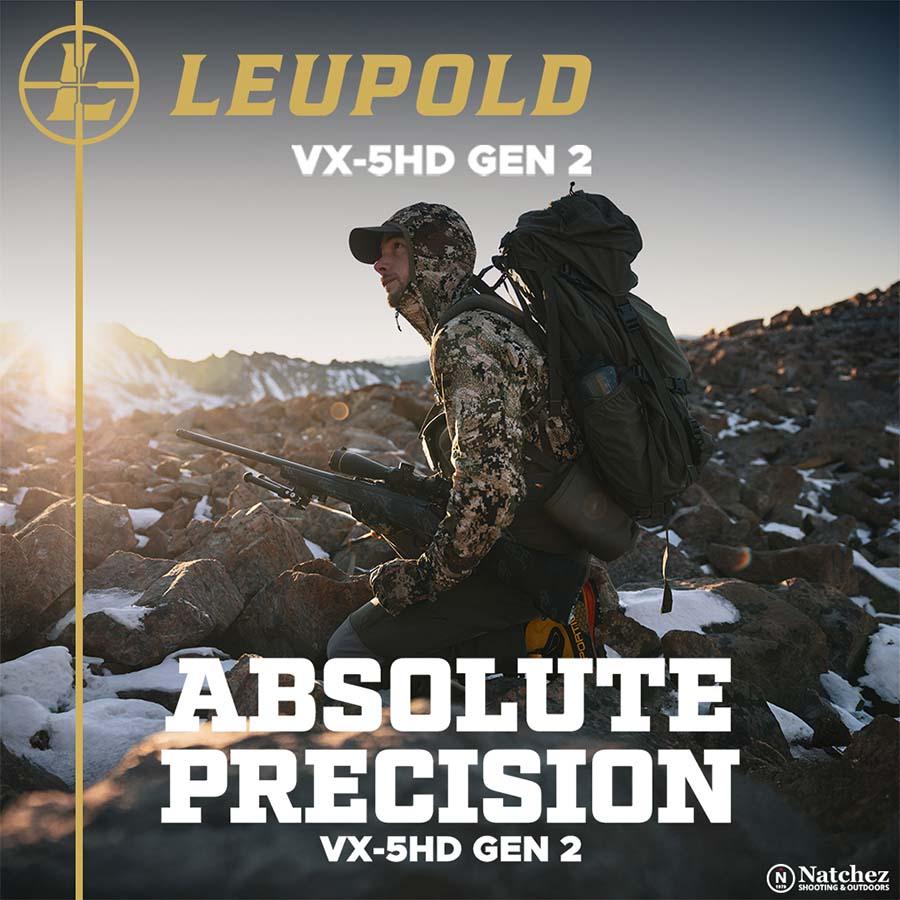 Leupold VX-5HD Gen 2 Rifle Scope 1-5x24 (30mm) Metric Illum. FireDot 4 Fine Picture of Leupold & Stevens Inc. Leupold VX-5HD Gen 2 1-5x24 (30mm) Metric Illum. FireDot 4 Fine