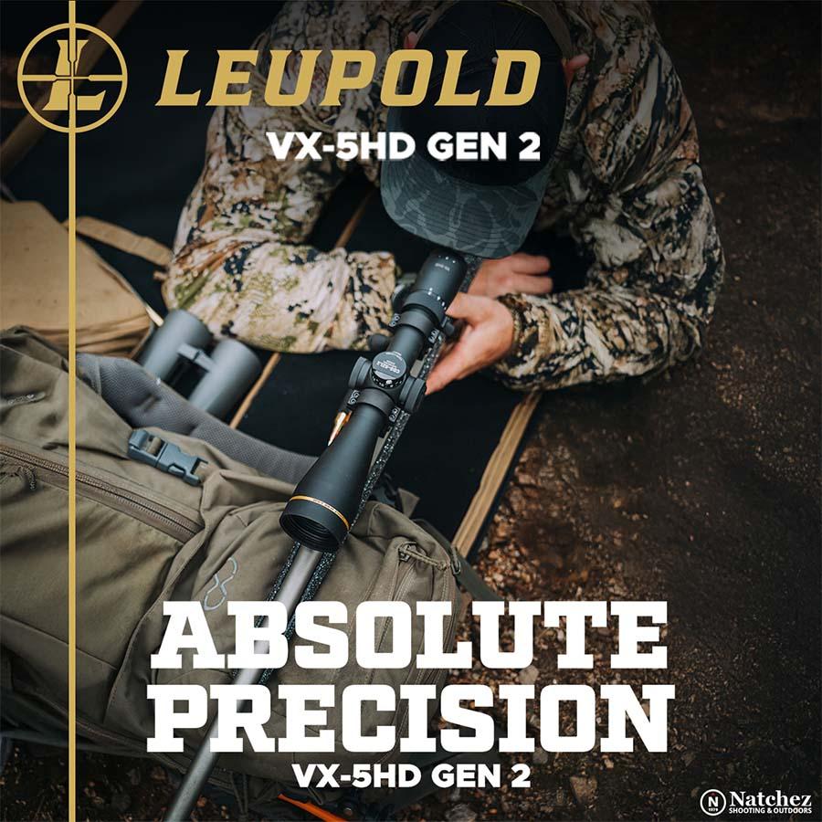 Leupold VX-5HD Gen 2 Rifle Scope 1-5x24 (30mm) Metric Illum. FireDot 4 Fine Picture of Leupold & Stevens Inc. Leupold VX-5HD Gen 2 1-5x24 (30mm) Metric Illum. FireDot 4 Fine