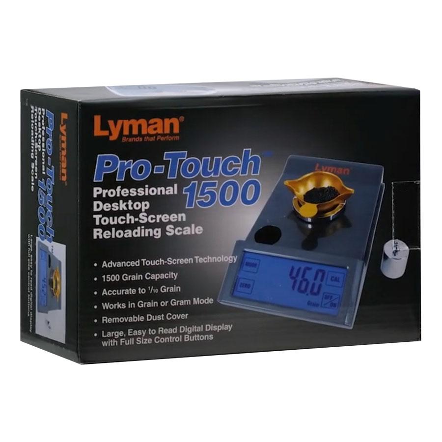 Lyman Pro-Touch 1500 Professional Desktop Touch-Screen Reloading Scale Picture of Lyman PRO-TOUCH DESKTOP RELOAD SCALE