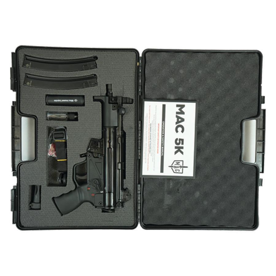 SDS MAC 5K w/Franklin Armory Binary Trigger Pistol 9mm Luger 30rd Magazines(2) 5.8" Barrel Picture of SDS Arms MAC 5K Franklin Armory Binary Trigger Installed 5.8" (2) 30RND Mags