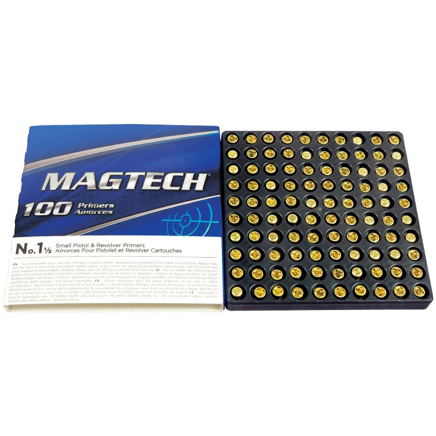 Magtech Small Pistol Primer No.1½ - 1000/ct Picture of Magtech Ammunition CompanyInc Magtech Small Pistol Primer (1½NATO) 1000/Box