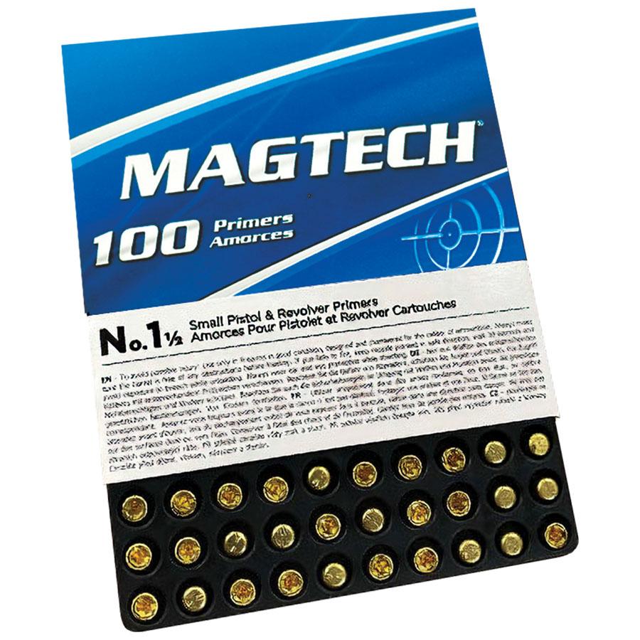 Magtech Small Pistol Primer No.1½ - 1000/ct Picture of Magtech Ammunition CompanyInc Magtech Small Pistol Primer (1½NATO) 1000/Box
