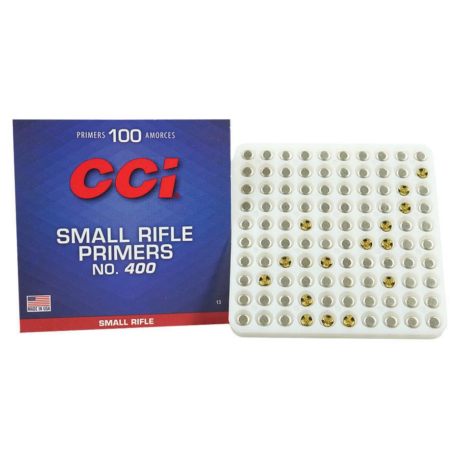 CCI Standard Primers #400 Small Rifle - 1000/ct Picture of Cci CCI #400 STD SMALL RIFLE PRIMER 1000CT