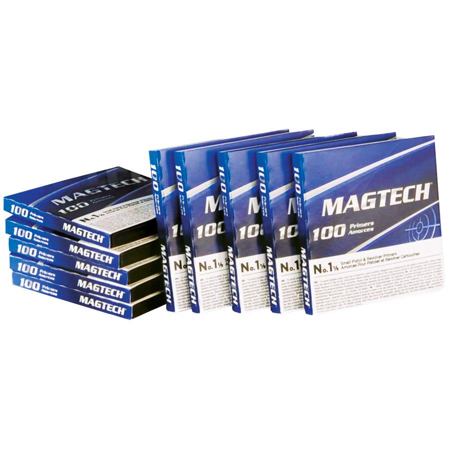 Magtech Small Pistol Primer No.1½ - 1000/ct Picture of Magtech Ammunition CompanyInc Magtech Small Pistol Primer (1½NATO) 1000/Box