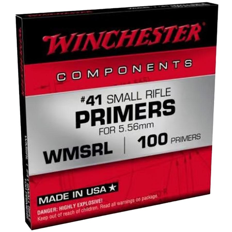 Winchester #41 WMSRL Primers for 5.56 | AR-15 Primers 1000/ct Picture of Winchester Ammunition Winchester #41 MSR Primer 1000/CT