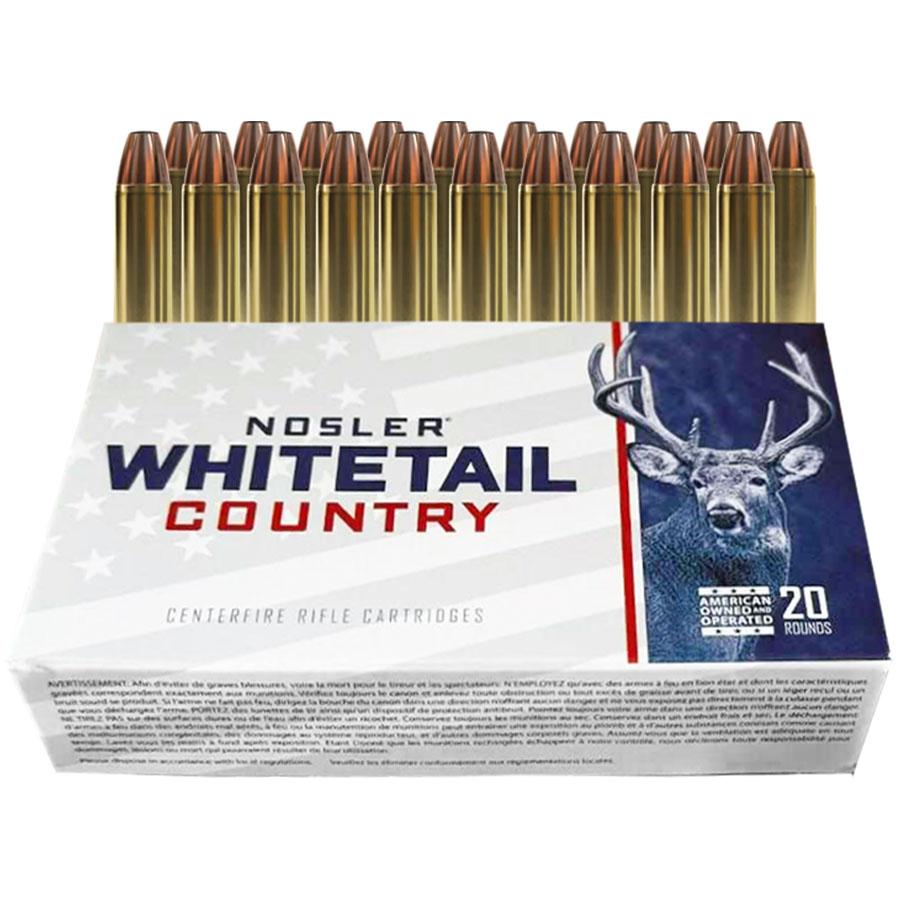 Nosler Whitetail Country Rifle Ammunition 45-70 Govt 300gr LFN 1950 fps 20/ct Picture of Nosler Bullets Inc. Nosler WCA-45-70 Govt 300g SW (20ct) Ammo