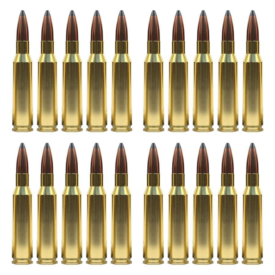 Nosler Whitetail Country Rifle Ammunition 6.5  Creedmoor 140gr SP 2650 fps 20/ct Picture of Nosler Bullets Inc. Nosler WCA-6.5mm Creedmoor 140g SB SP (20ct) Ammo