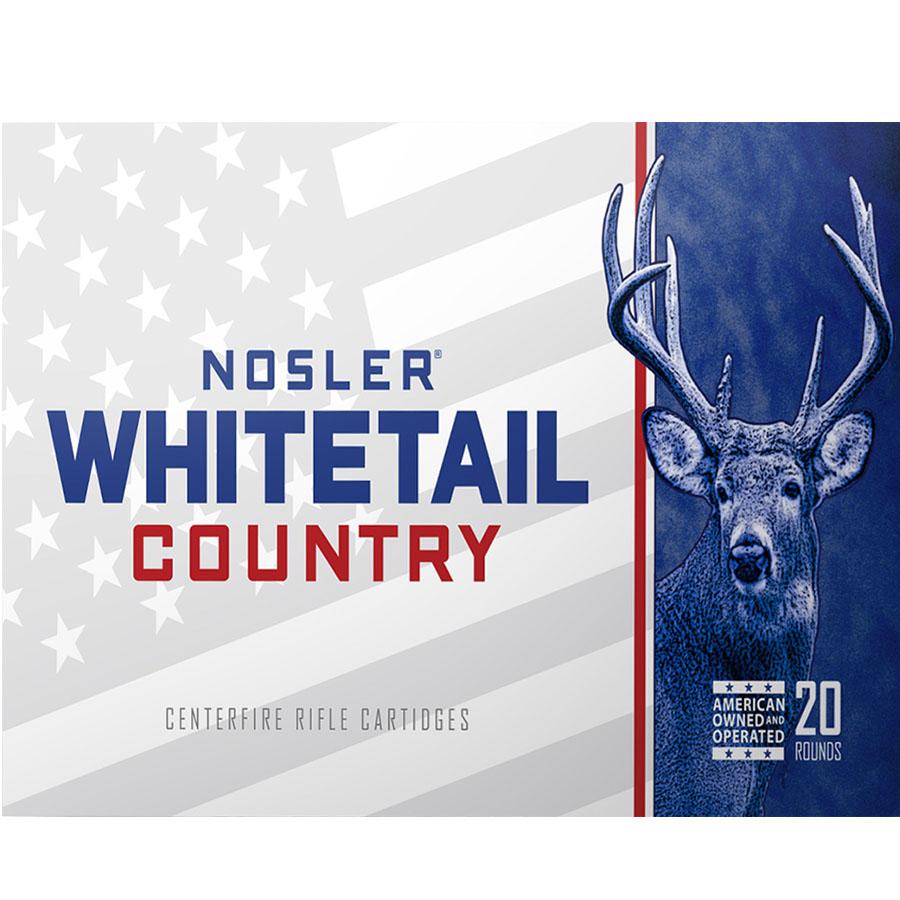 Nosler Whitetail Country Rifle Ammunition 6.5  Creedmoor 140gr SP 2650 fps 20/ct Picture of Nosler Bullets Inc. Nosler WCA-6.5mm Creedmoor 140g SB SP (20ct) Ammo