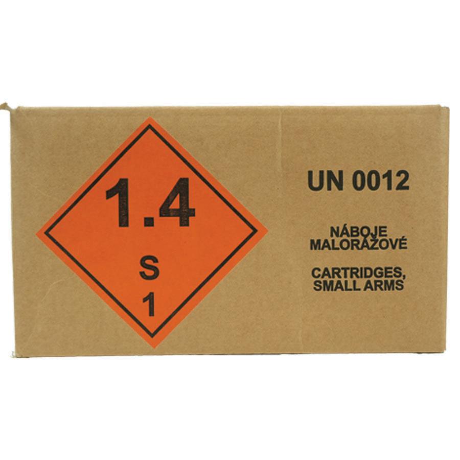 Patriot Sports Brass Case Handgun Ammunition 9mm Luger 124gr FMJ 1148 fps 1000/ct (Case of 20-50/ct Boxes) Picture of Patriot Sports LLC Patriot Sports 9mm 124gr FMJ Brass Case 1000 Round Case