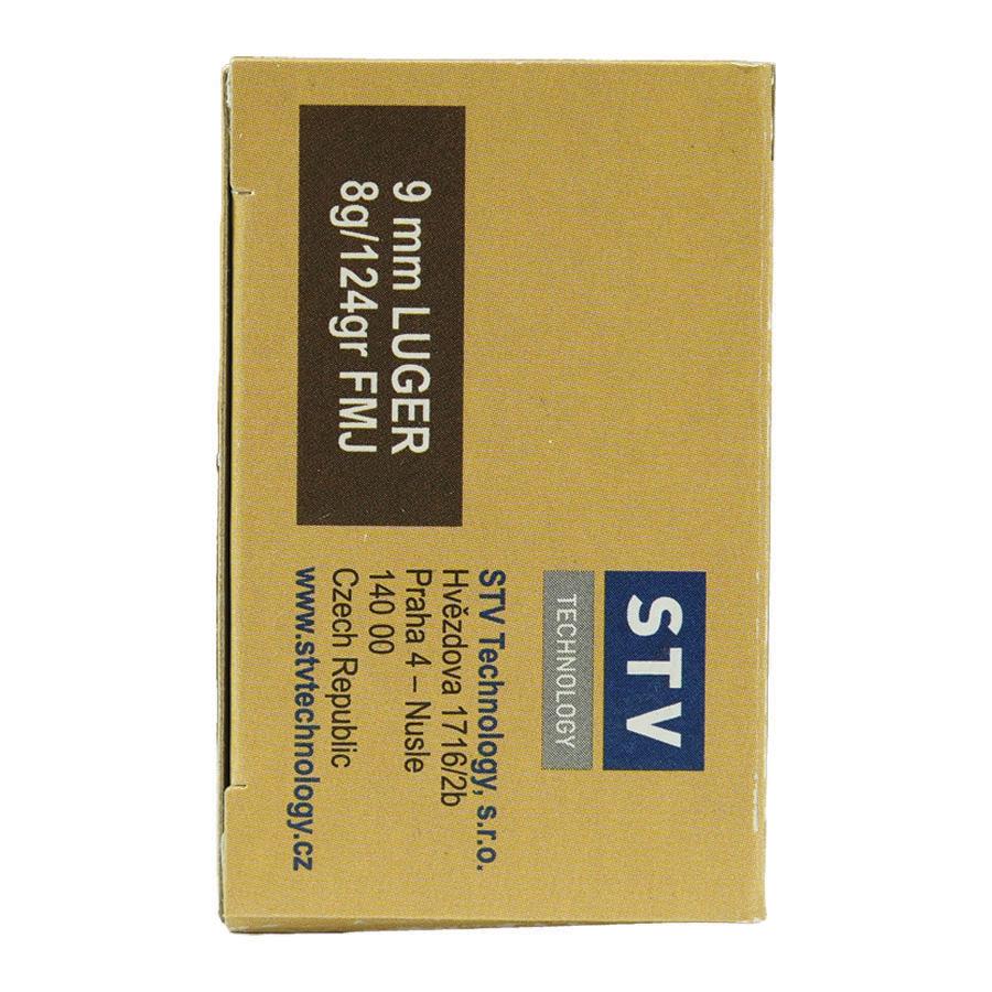 Patriot Sports Brass Case Handgun Ammunition 9mm Luger 124gr FMJ 1148 fps 1000/ct (Case of 20-50/ct Boxes) Picture of Patriot Sports LLC Patriot Sports 9mm 124gr FMJ Brass Case 1000 Round Case