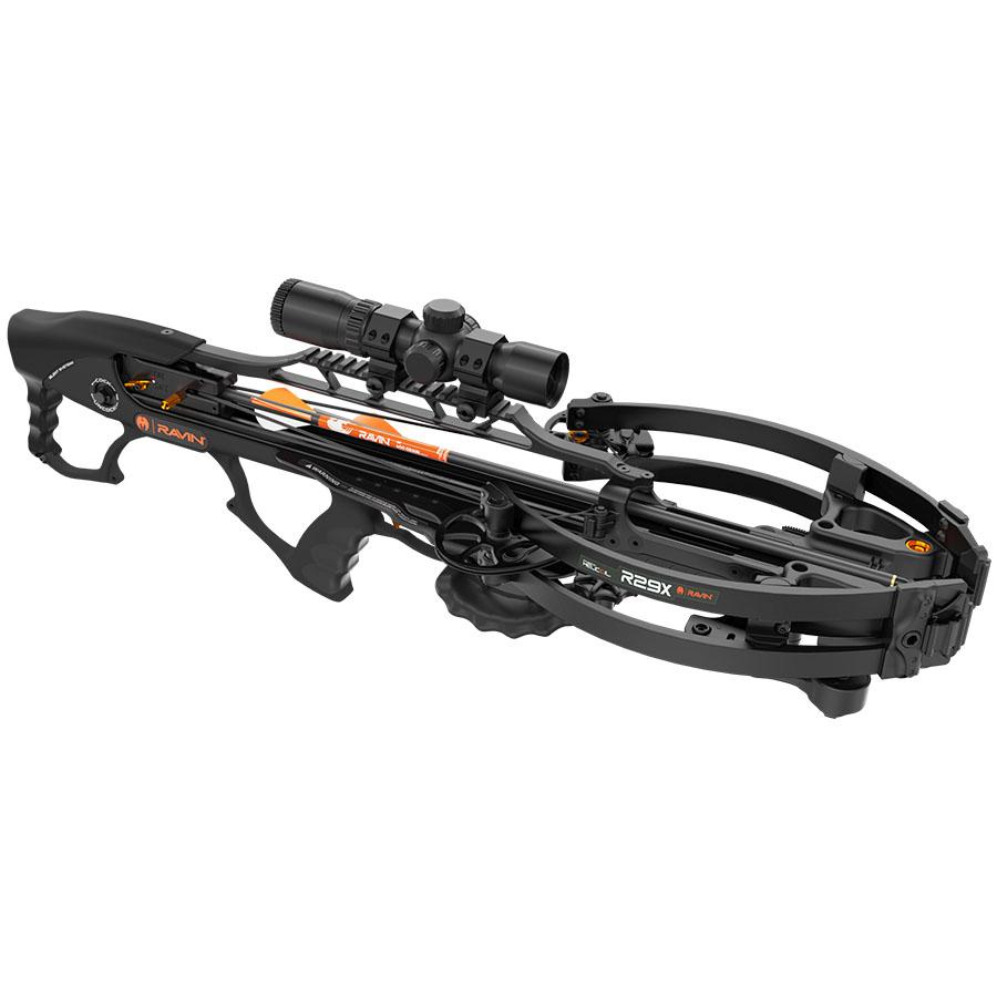 Ravin R29X Crossbow Package with Illum Scope & Arrows Draw Handle Black