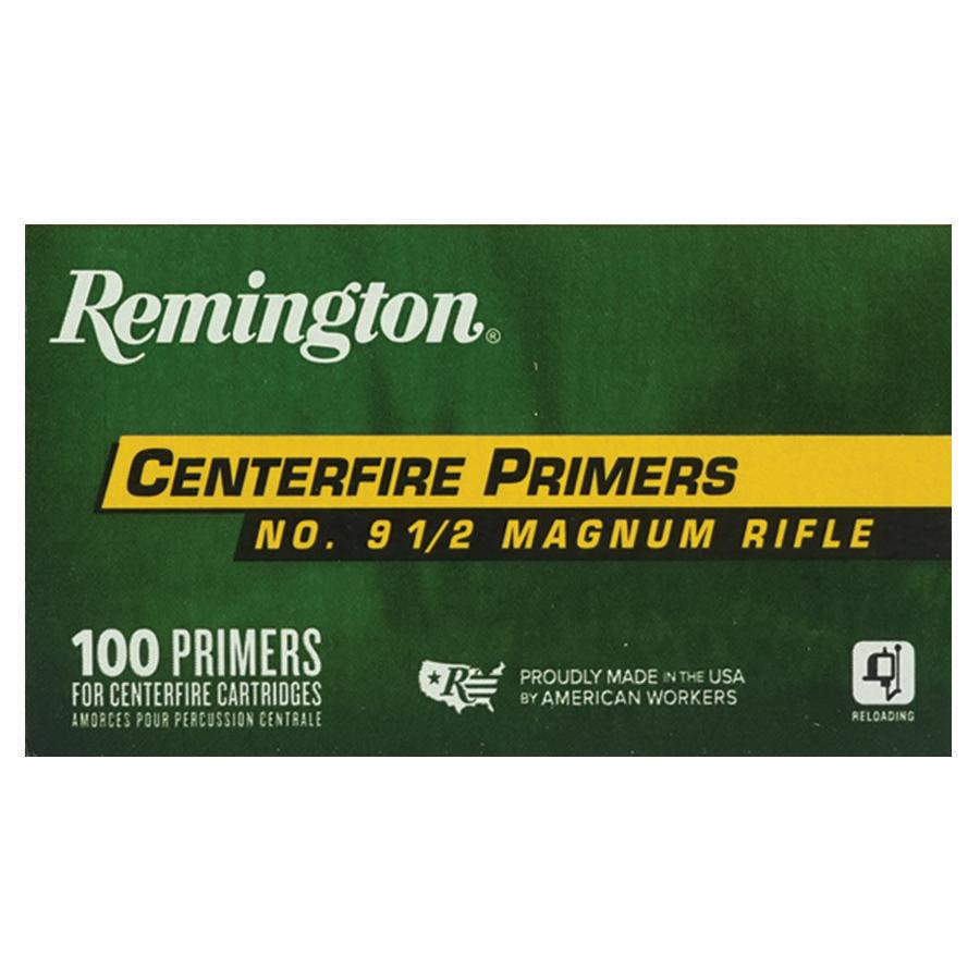 Remington Centerfire Large Rifle Primers- 9-1/2 Magnum Rifle Picture of Remington Bulk Components REMINGTON PRIMER 9-1/2 LARGE RIFLE MAGNUM 1000/CT