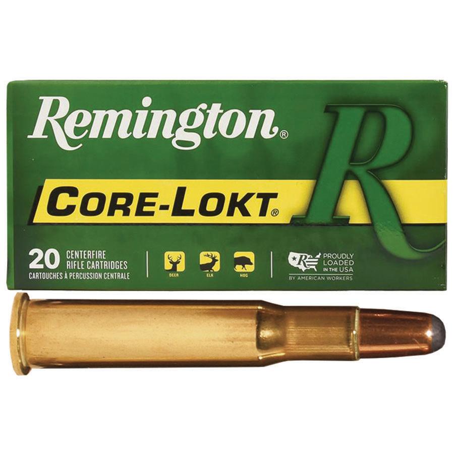 Remington Core-Lokt Rifle Ammunition .30-30 Win 150 gr SP 2390 fps 20/ct Picture of Remington Arms Co. Inc. REMINGTON 30-30 WIN 150GR CORE-LOKT SP AMMO 20RD