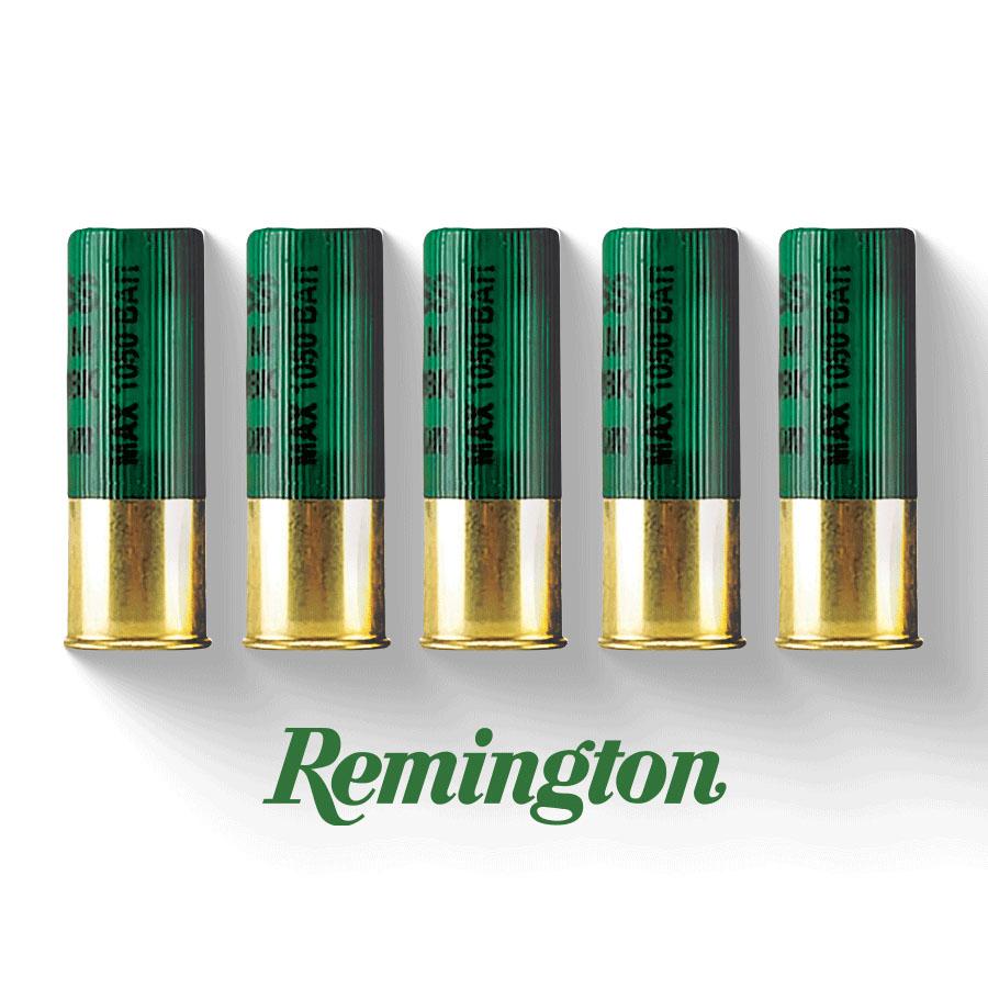 Remington Express Magnum Buckshot Shotshells 12 ga 3-1/2" 18 plts #00 1125 fps 5/ct Picture of Remington Arms Co. Inc. REMINGTON EXPRESS MAGNUM BUCKSHOT LOAD 12GA 3-1/2IN 18PEL 00 AMMO 5RD