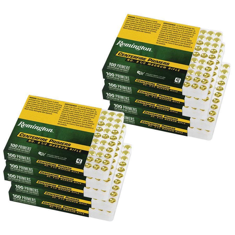 Remington Centerfire Large Rifle Primers- 9-1/2 Magnum Rifle Picture of Remington Bulk Components REMINGTON PRIMER 9-1/2 LARGE RIFLE MAGNUM 1000/CT