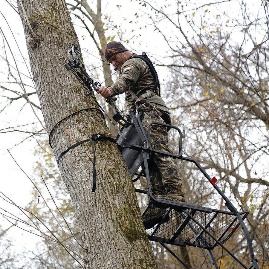 River's Edge Game Gambrel with Hoist Picture of Ardisam (River's Edge/ Barronett Blinds) RIVERS EDGE GAME GAMBREL W/ HOIST RIVERS EDGE