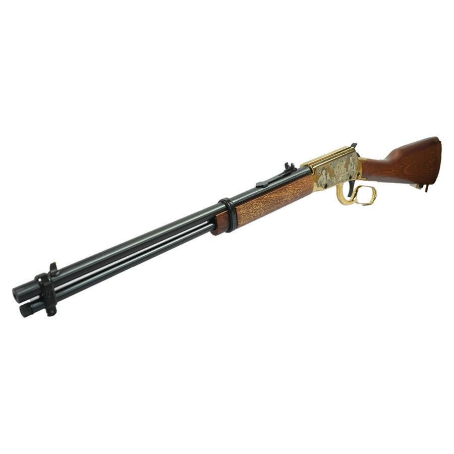 Rossi Rio Bravo "Doc Holiday" Lever Action Rifle 22 LR 15rd Capacity 18" Barrel Gold Finish/Hardwood Stock Picture of Taurus InternationalInc - Rossi ROSSI RIO BRAVO 22LR 18? 15-RDS PVD GOLD HW DOC HOLLIDAY