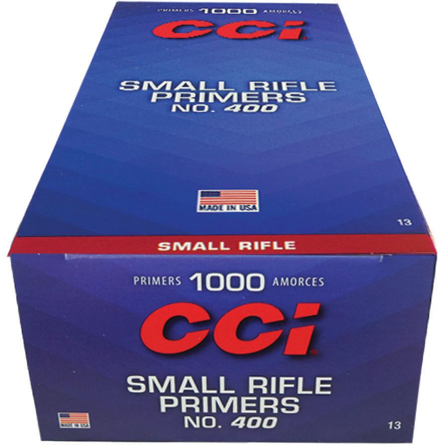 CCI Standard Primers #400 Small Rifle - 1000/ct Picture of Cci CCI #400 STD SMALL RIFLE PRIMER 1000CT