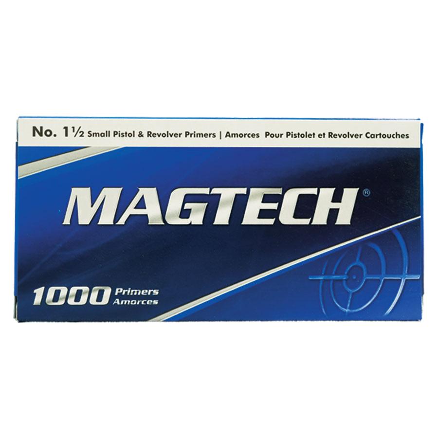 Magtech Small Pistol Primer No.1½ - 1000/ct Picture of Magtech Ammunition CompanyInc Magtech Small Pistol Primer (1½NATO) 1000/Box