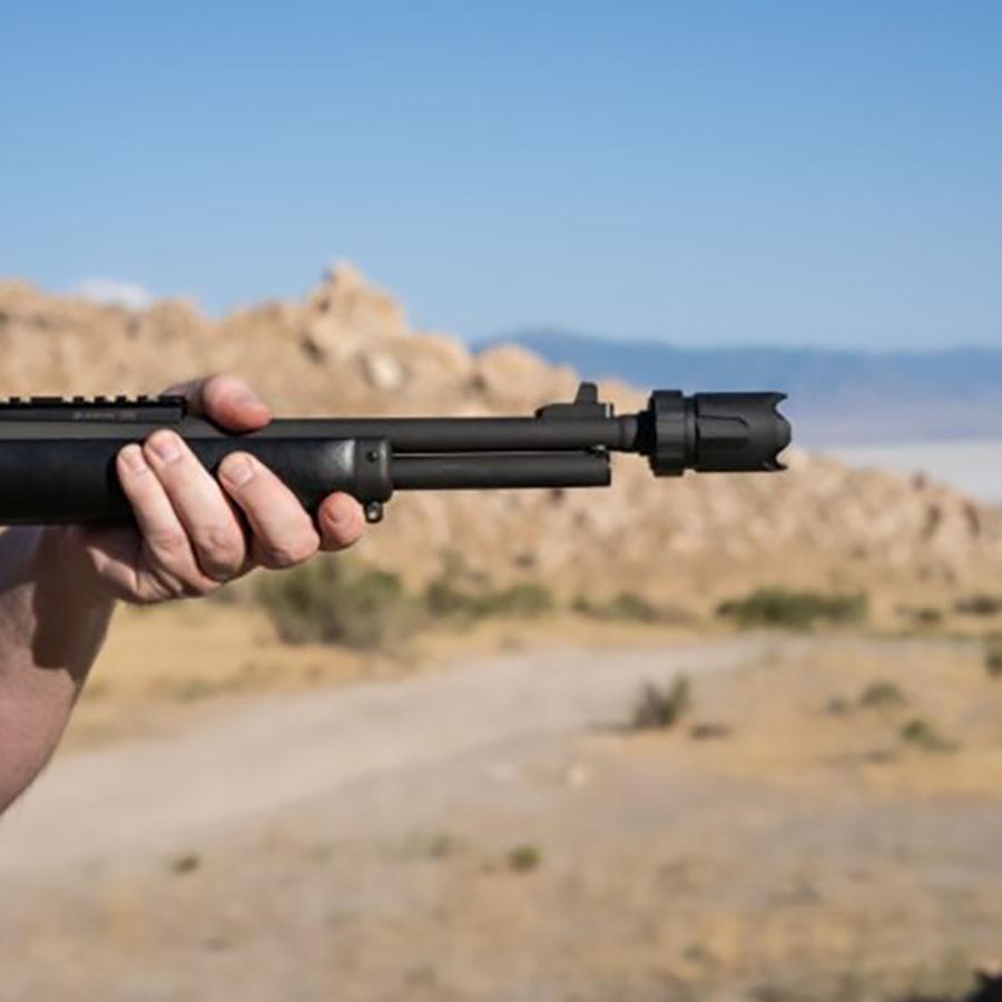 SilencerCo ASR Blast Shield Black Picture of SilencerCo SilencerCo ASR BLAST SHIELD