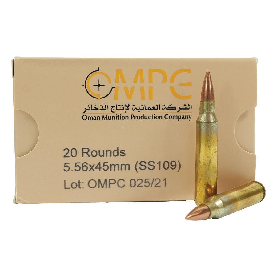 OMPC M855 Steel Core Rifle Ammunition 5.56mm 62gr FMJ 3020 fps 800rds (Boxed in Metal Can) Picture of Used Goods SS109 62 Grain Full Metal Jacket Steel Core 800 Rounds in Ammo Can