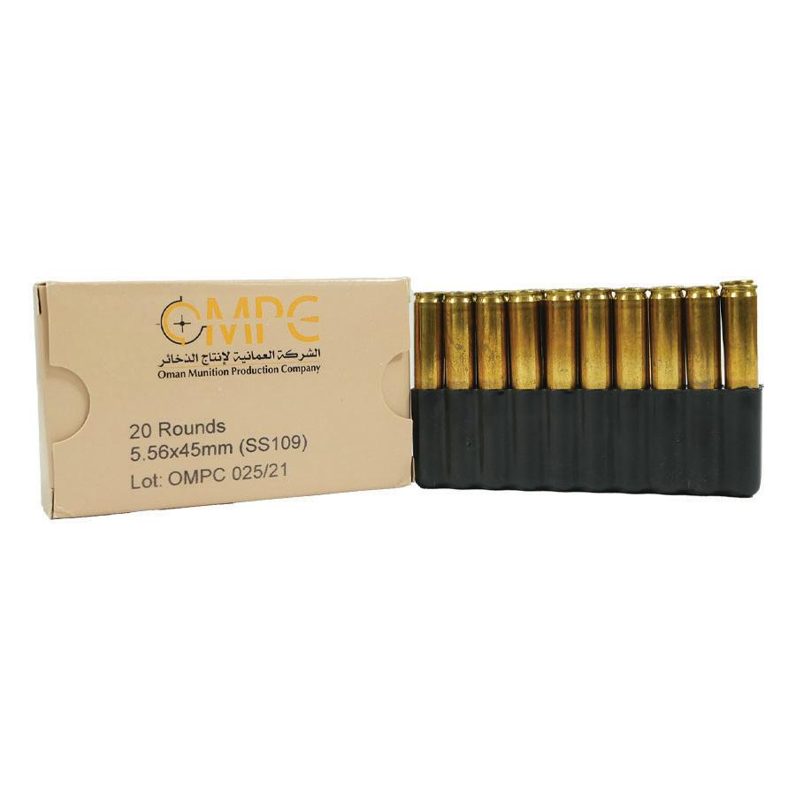 OMPC M855 Steel Core Rifle Ammunition 5.56mm 62gr FMJ 3020 fps 800rds (Boxed in Metal Can) Picture of Used Goods SS109 62 Grain Full Metal Jacket Steel Core 800 Rounds in Ammo Can