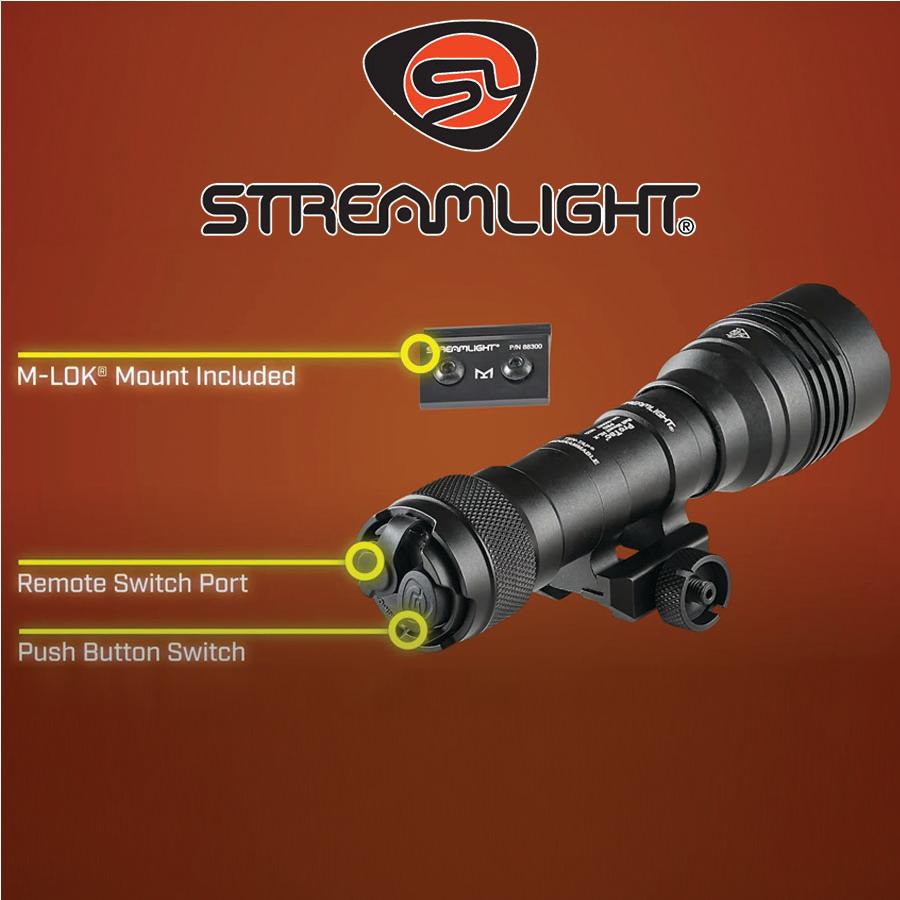 Streamlight ProTac Rail Mount HL-X Pro USB System Black Picture of Streamlight Streamlight ProTac Rail Mount HL-X Pro USB System