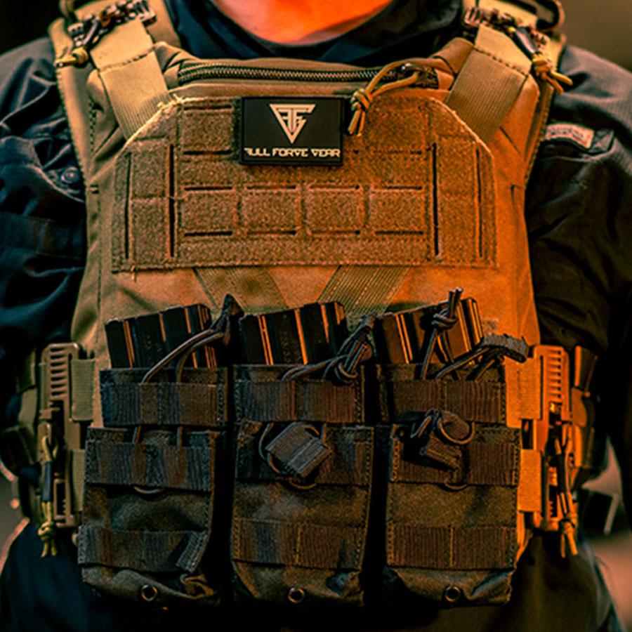 MKS Full Forge Gear Plate Carrier Shelter Black Picture of MKS SUPPLY LLC MKS Plate Carrier Shelter Black