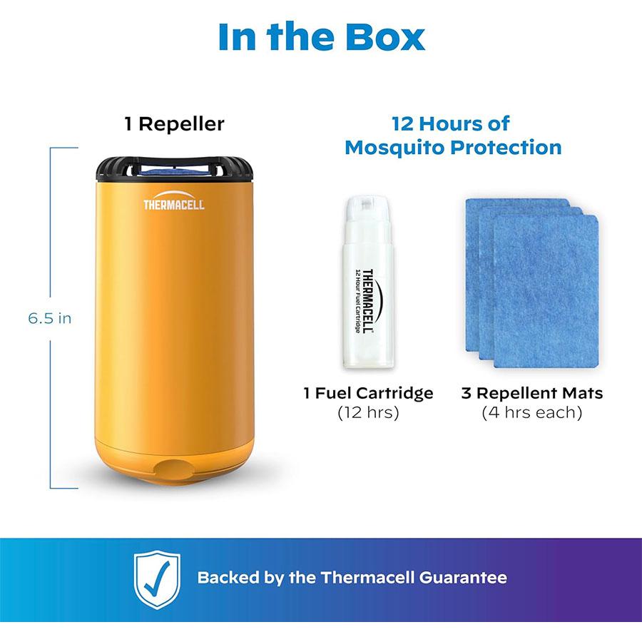 Thermacell Patio Shield Mosquito Repeller Citrus Picture of Thermacell Repellents Inc. Thermacell Patio Shield Mosquito Repeller - Citrus