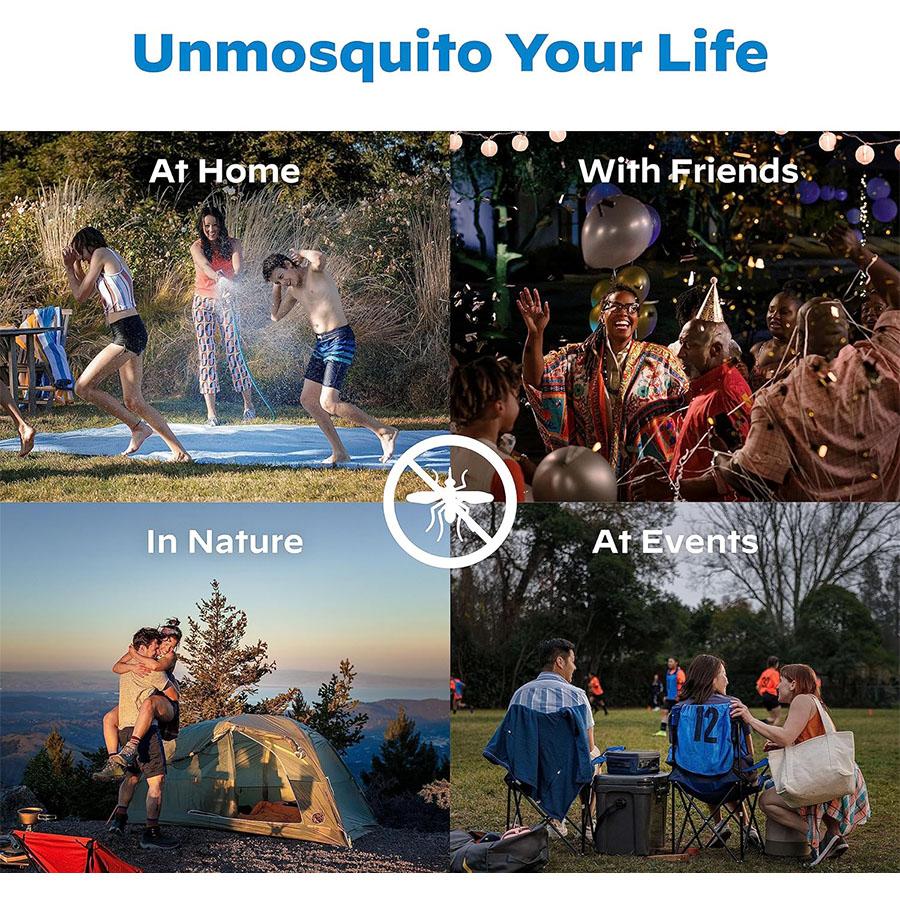 Thermacell Patio Shield Mosquito Repeller Graphite Picture of Thermacell Repellents Inc. Thermacell Patio Shield Mosquito Repeller - Graphite