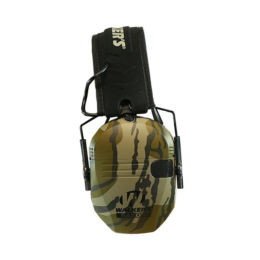 Walker's Razor Slim Electronic Ear Muff 23dB Mossy Oak Bottomland Picture of Walkers Game Ear WALKERS RAZOR / MOSSY OAK BOTTOMLANDS