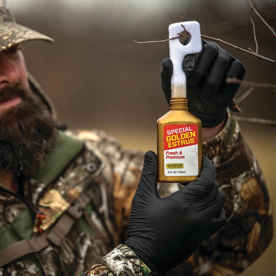 Wildlife Research Special Golden Estrus - Fresh & Super Premium Whitetail Doe Urine with Estrus Secretions 1 FL OZ Picture of Wildlife Research Center SPECIAL GOLDEN ESTRUS 1OZ