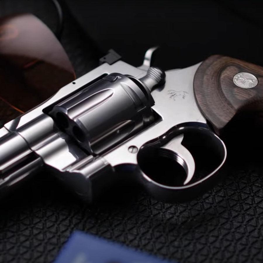 Wilson Combat Rear Sight for Colt 2020 Python/Anaconda Adjustable Serrated Blade Black Picture of Wilson Combat Colt Python/Anaconda Rear BattleAdjust Serrated Blade Blk