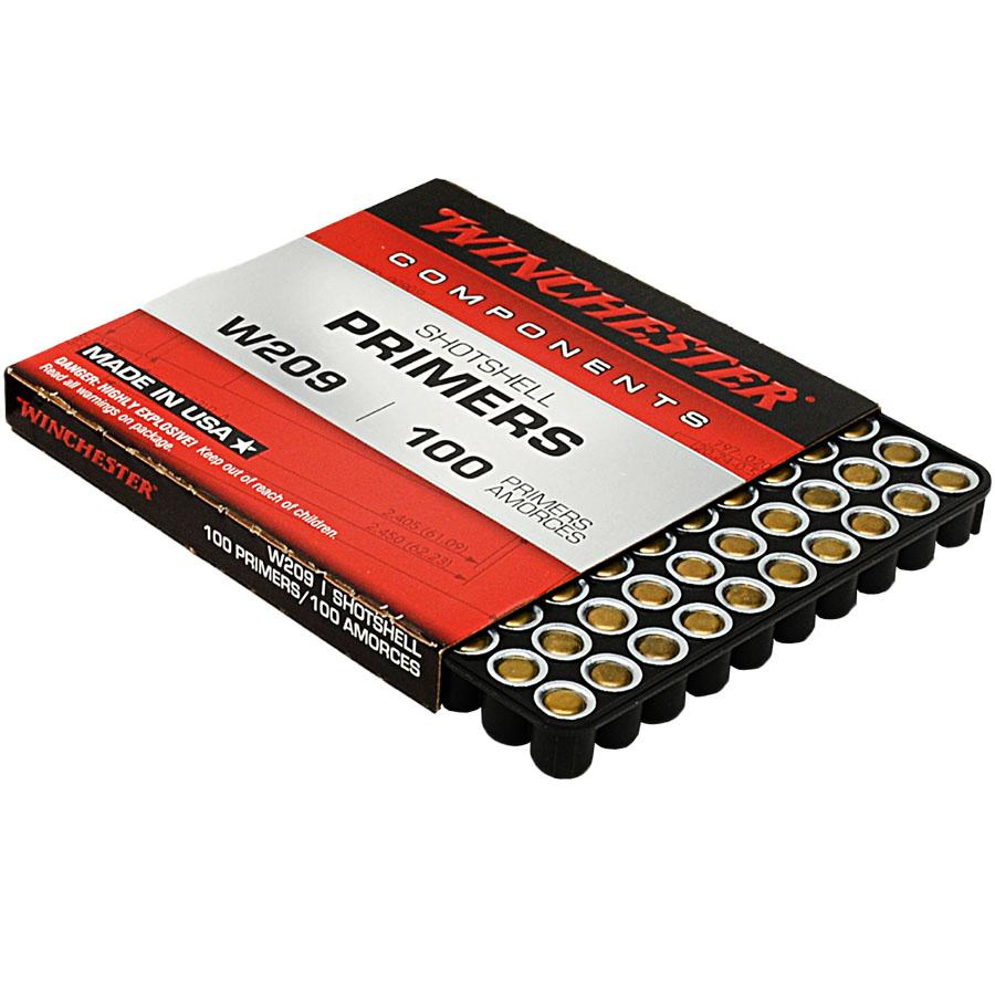 Winchester #209 Shotgun Primers Picture of Winchester Ammunition WINCHESTER PRIMERS #209 1000/CT
