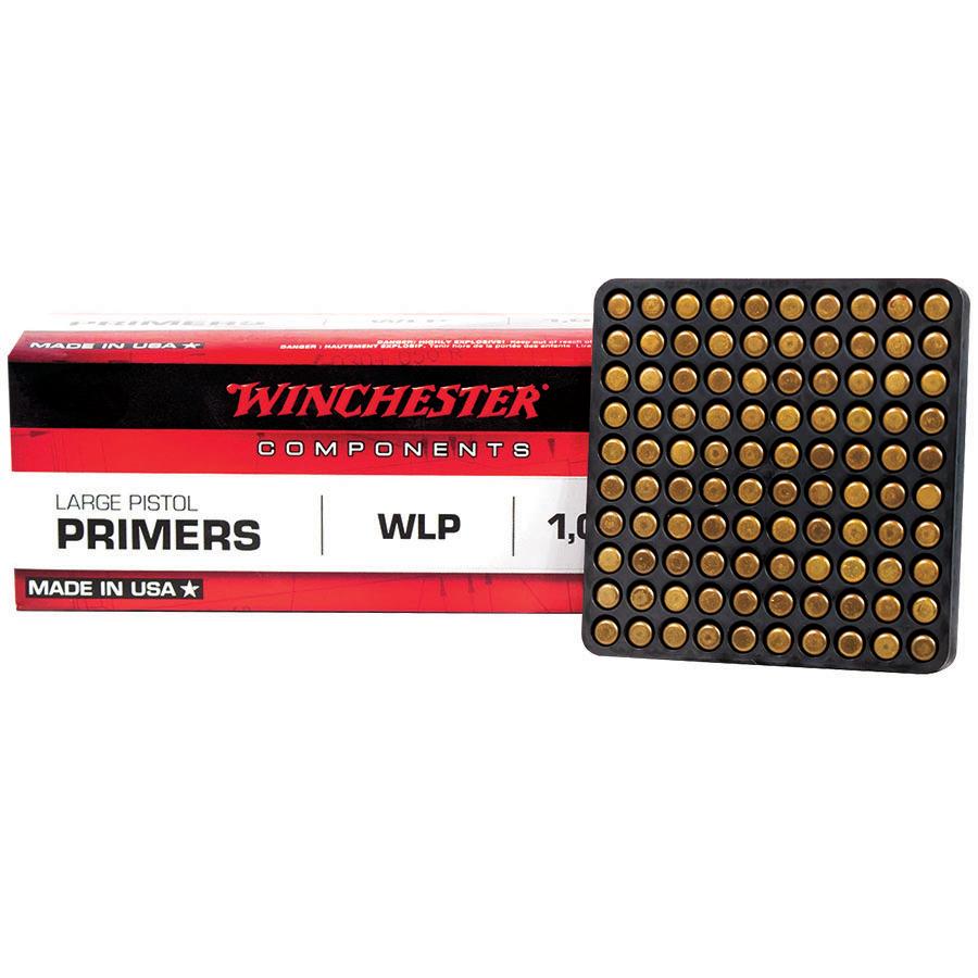 Winchester Large Pistol Primers Picture of Winchester Ammunition WINCHESTER PRIMERS LARGE PISTOL 1000/CT