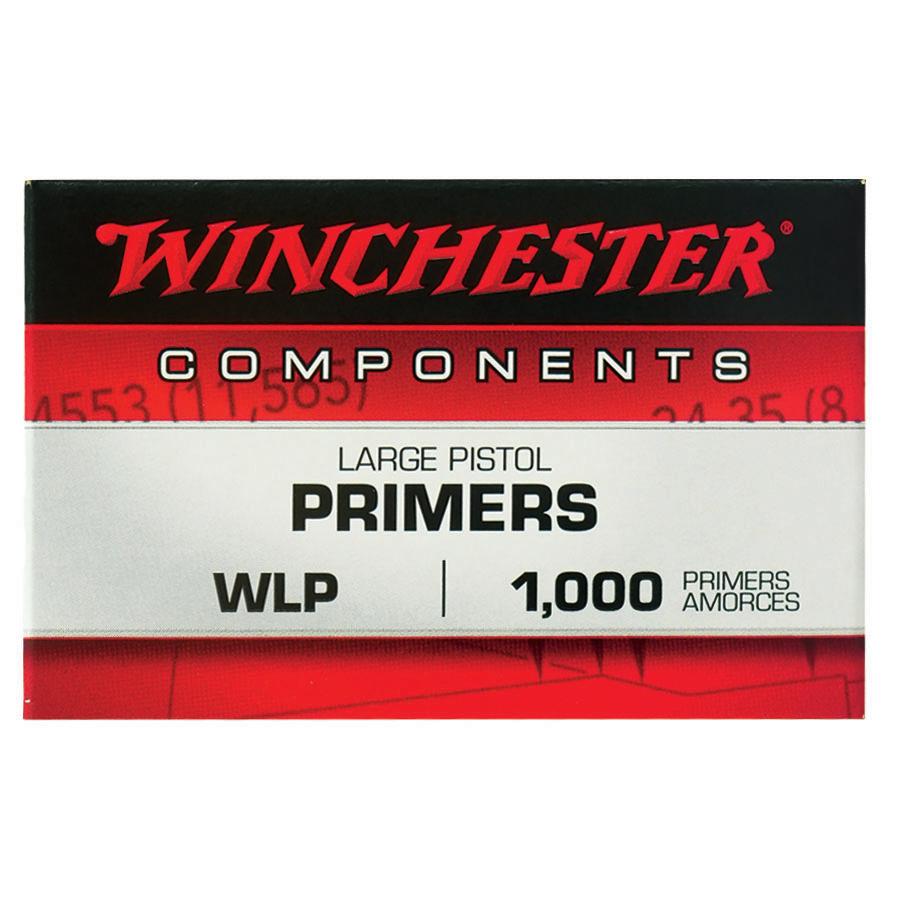 Winchester Large Pistol Primers Picture of Winchester Ammunition WINCHESTER PRIMERS LARGE PISTOL 1000/CT