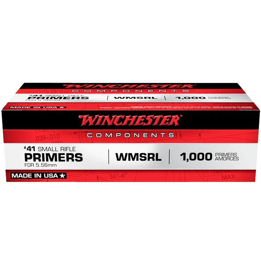 Winchester #41 WMSRL Primers for 5.56 | AR-15 Primers 1000/ct Picture of Winchester Ammunition Winchester #41 MSR Primer 1000/CT