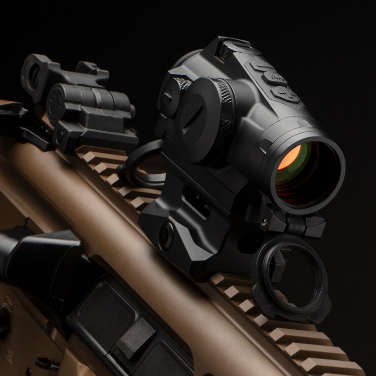 Sig Sauer ROMEO 4T-PRO Red Dot Sight Ballistic Circle Dot 0.5 Adj Illum Black Picture of Sig Sauer ROMEO 4T-PRO Red Dot Sight Ballistic Circle Dot 0.5 ADJ CR2023 Black