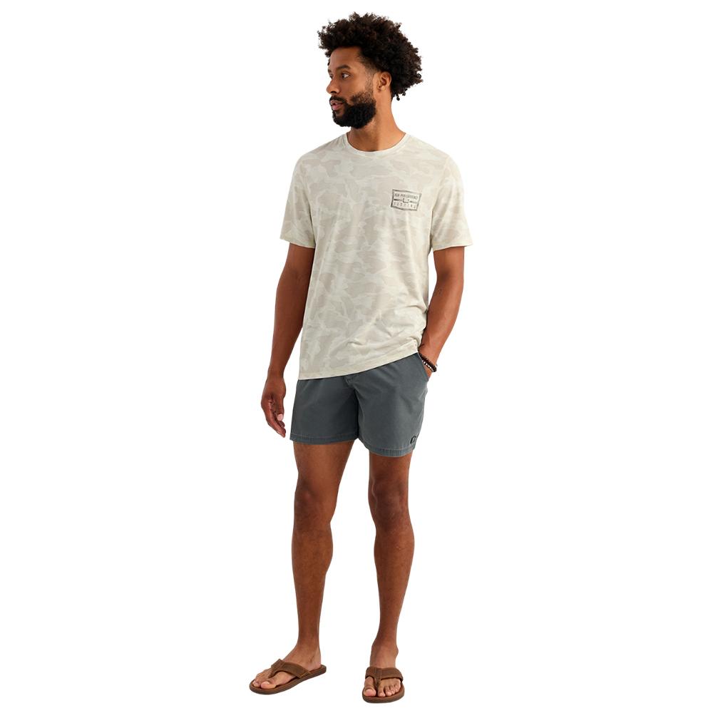 Huk Drift Performance Short Sleeve Shirt Silver Birch Camo XL Picture of Marolina DBA HUK DRIFT PRINTED SS CREW SILVER BIRCH SIZE XL