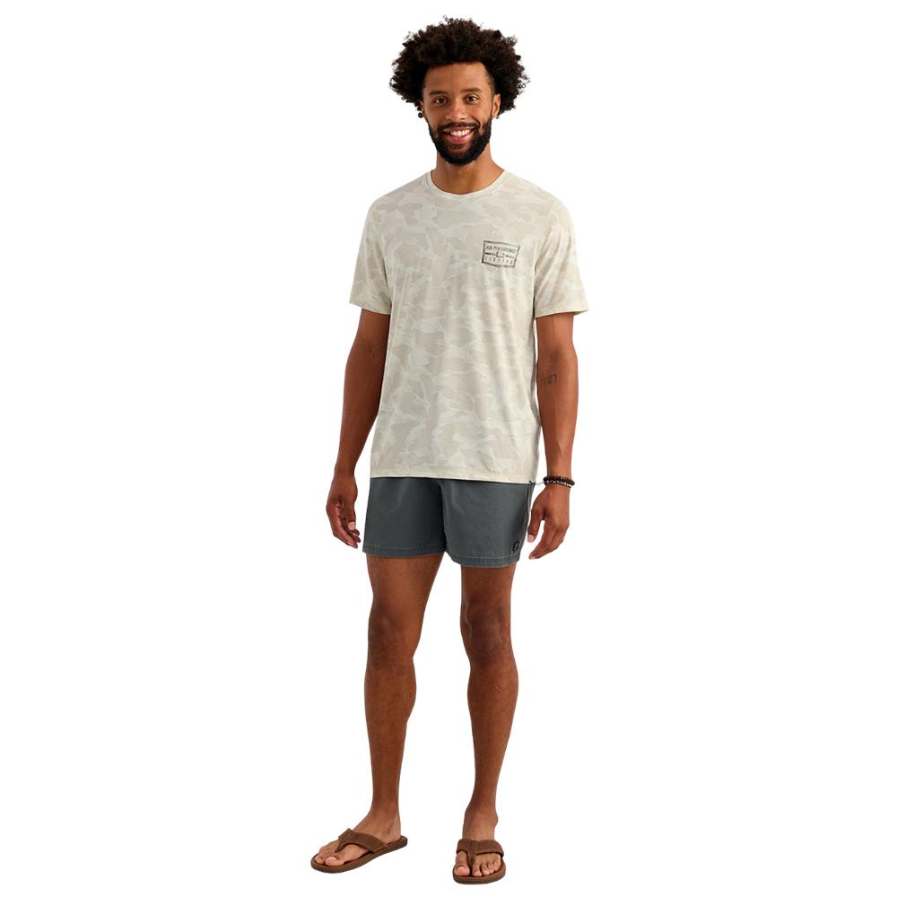 Huk Drift Performance Short Sleeve Shirt Silver Birch Camo 2XL Picture of Marolina DBA HUK DRIFT PRINTED SS CREW SILVER BIRCH SIZE XXL
