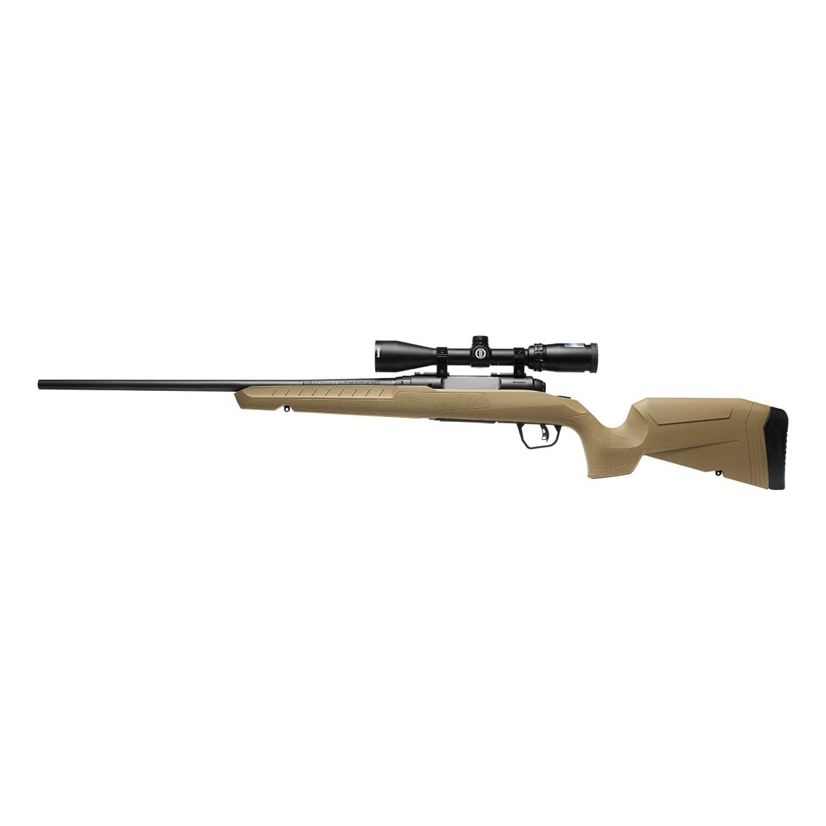 Savage Arms Axis 2 XP FDE Rifle 6.5 Creedmoor 4rd Magazines 22'' Barrel 3-9x40mm Scope Picture of Savage Arms Savage Axis 2 XP FDE 6.5 Creedmoor Bolt Action 22'' Rifle 4 RNDS