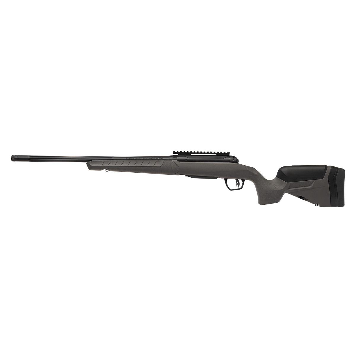 Savage 110 Trail Blazer Rifle 308 Win 4rd Capacity 20" Threaded Fluted Barrel Flat Dark Gray Stock Picture of Savage Arms SAVAGE 110 TRAILBLAZER 308 WIN 20in Brl