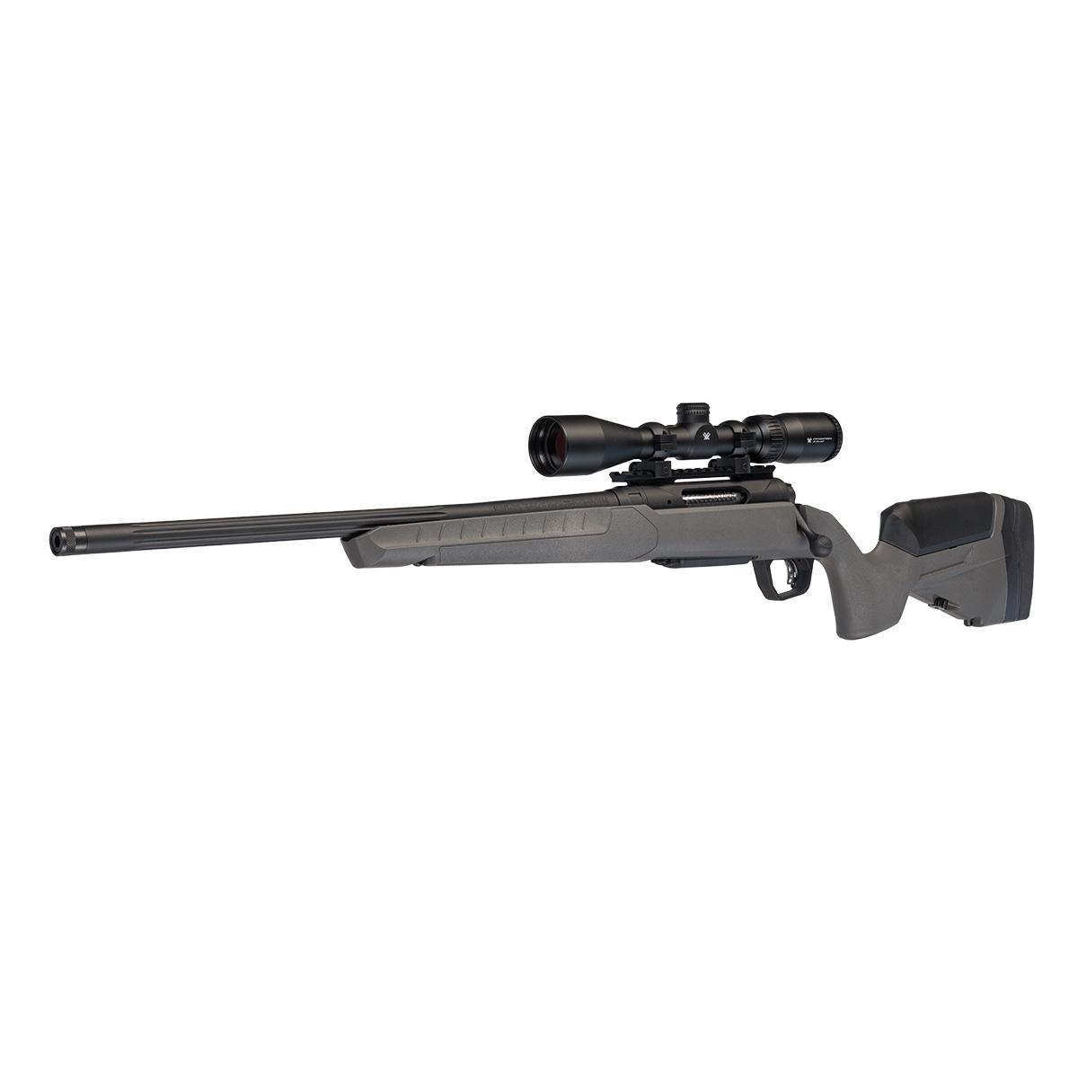 Savage 110 Trail Blazer XP LH Rifle 6.5 Creedmoor 4rd Capacity 20" Threaded Fluted Barrel Flat Dark Gray Stock w/Crossfire II 3-9x40 Picture of Savage Arms SAVAGE 110 TRAILBLAZER LH XP 6.5CM 20in Brl w/ Vortex 3-9x40