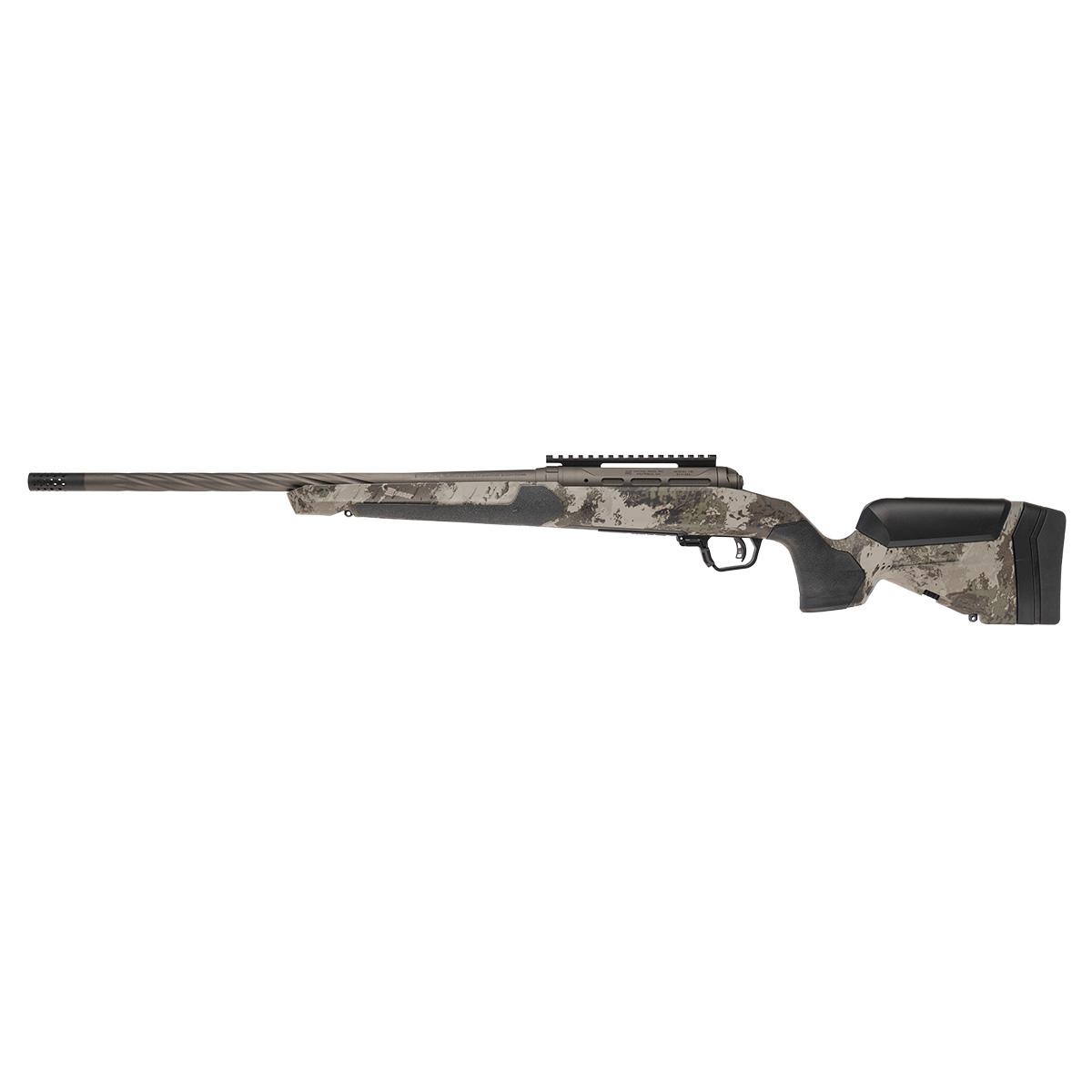 Savage 110 Core Hunter Pro Woodland Rifle 7mm Backcountry 3rd Capacity 20" Fluted Threaded Barrel w/Muzzlebrake Savage Woodland Stock Picture of Savage Arms SAVAGE 110 CORE HUNTER PRO WOODLAND 7BC 20in Brl