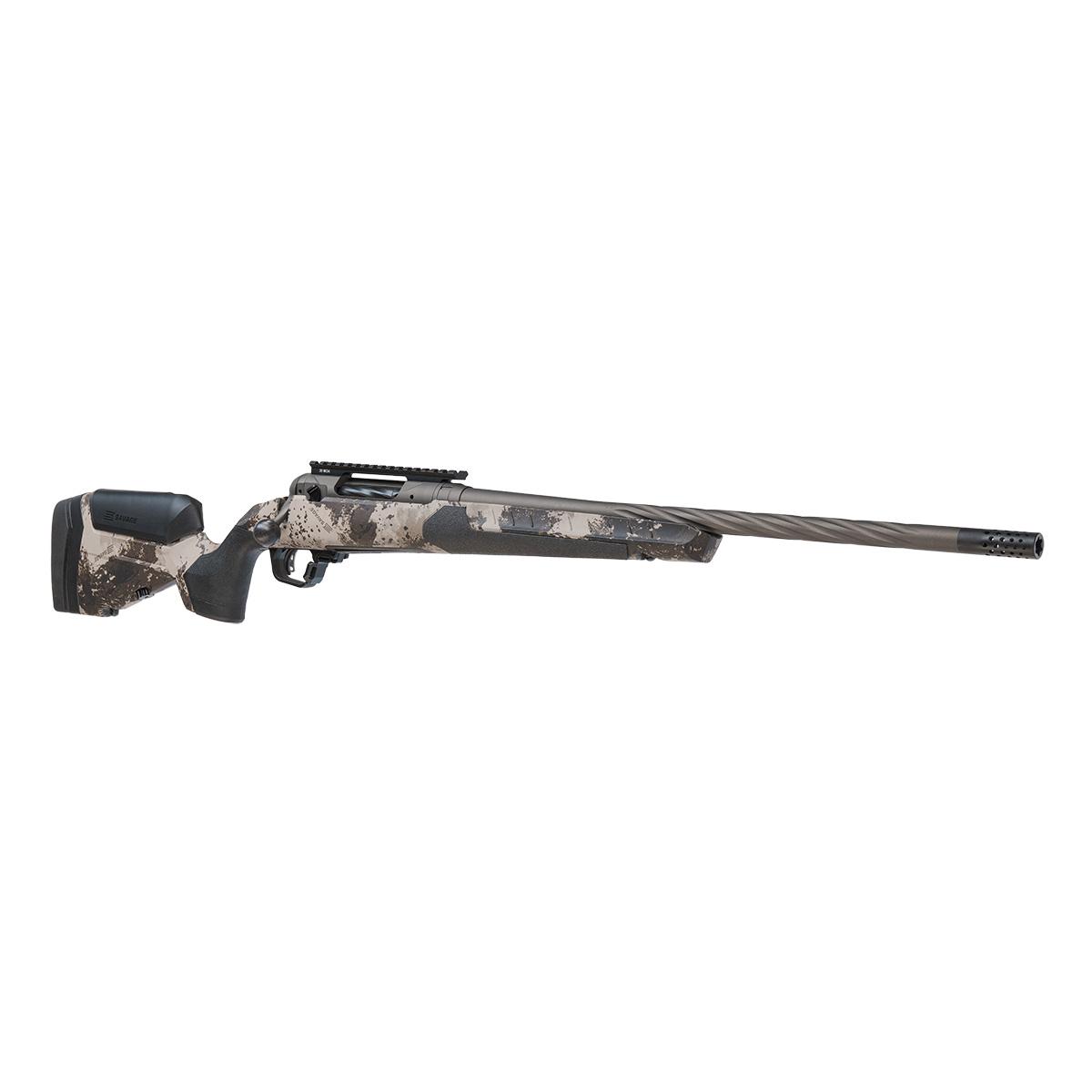 Savage 110 Core Hunter Pro Western Rifle 6.5 PRC 3rd Capacity 22" Fluted Threaded Barrel w/Muzzlebrake Savage Western Stock Picture of Savage Arms SAVAGE 110 CORE HUNTER PRO WESTERN 6.5 PRC 22in Brl