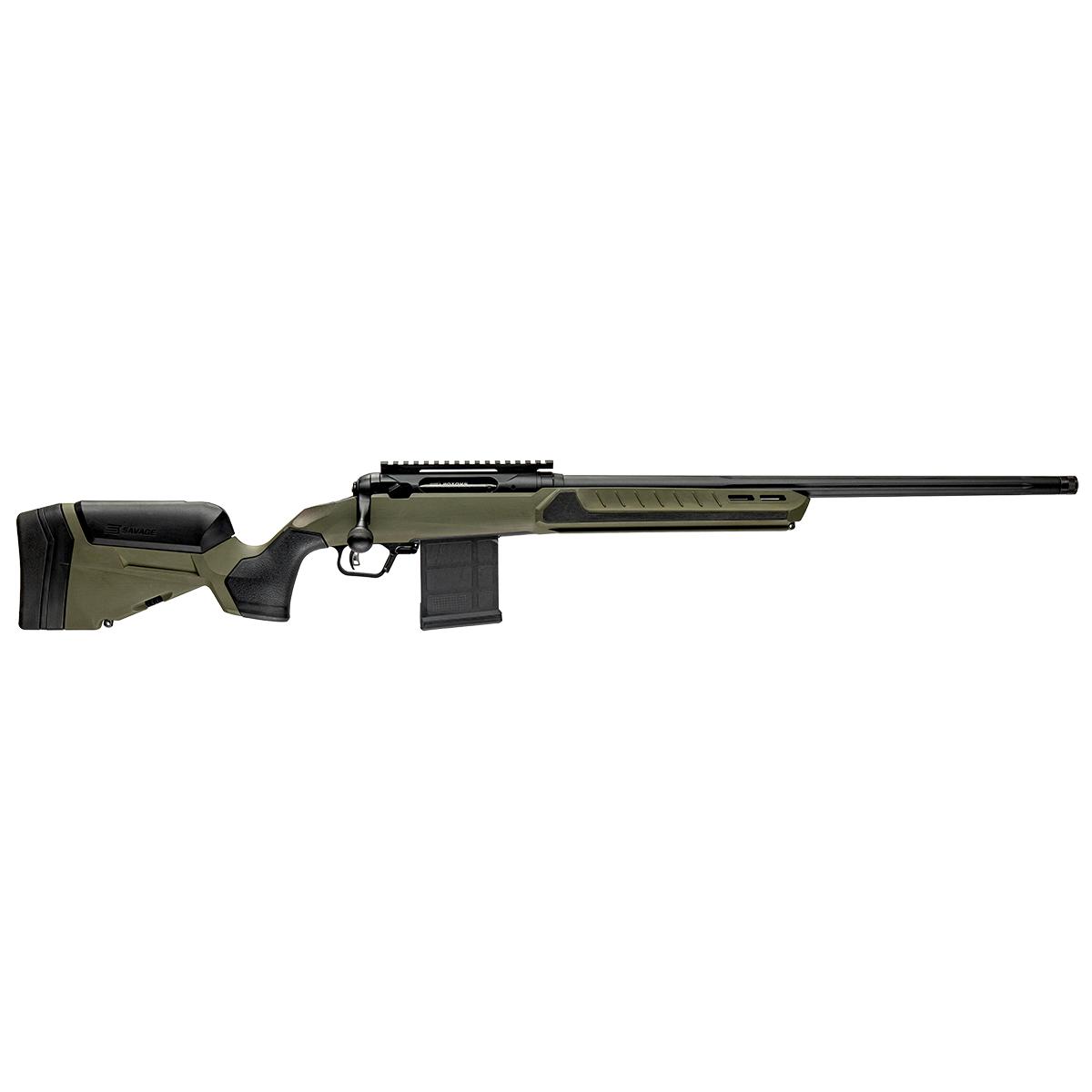 Savage 110 Core Hunter Predator Rifle 22 Creedmoor 10rd Magazine 22" Threaded Barrel Hunter Green Synthetic Stock