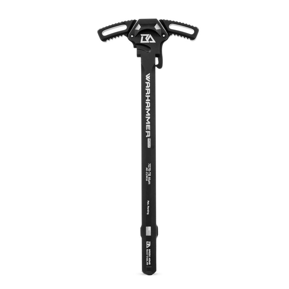 Breek Arms Warhammer MOD2 AR-15 Ambi Charging Handle Black Picture of Breek Arms Warhammer MOD2 Ambi Charging Handle - AR15 - Black